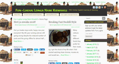 Desktop Screenshot of funlughaswahili.com